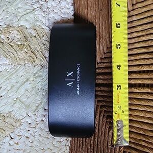 Armani Exchange black eyeglass/sunglass hard case